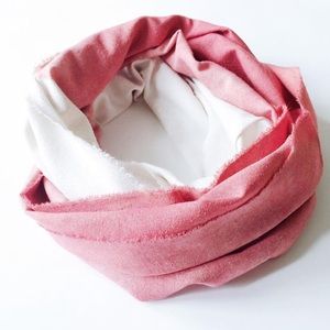 NWT Argaman & Defiance Raw Silk Infinity Scarf